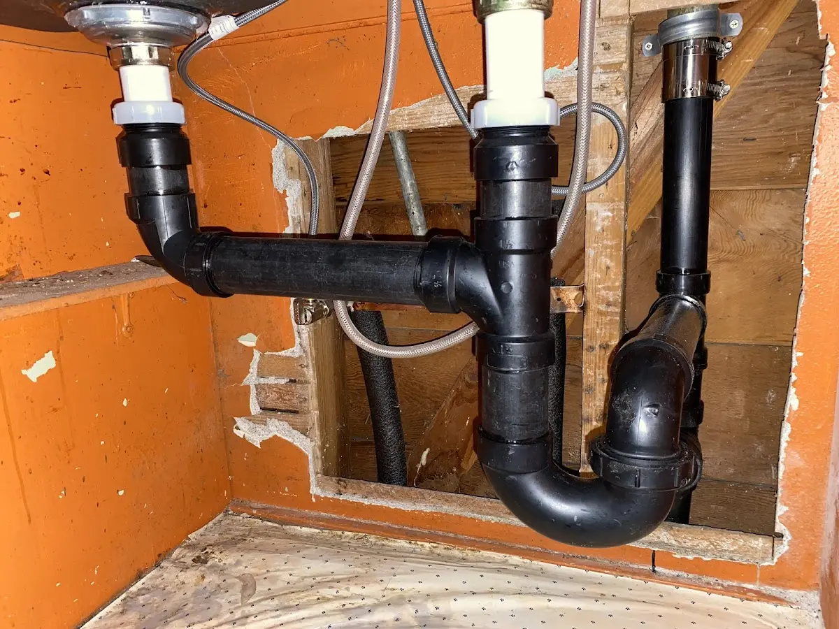 Professional Garbage Disposal Repair equipment and tools on the job in Presque Isle